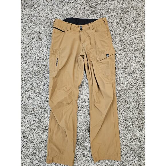 Truewerk Pants Womens 12 Werkpant Sand Khaki Stretch Cargo Work Hiking Wicking - Picture 1 of 10